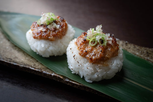鴨みその焼きおむすび