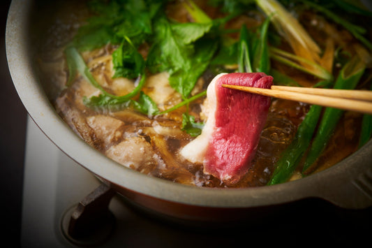 鴨鍋「河内鴨のお鍋」藤乃