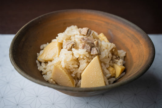 春の39キャンペーン 2 春の鴨めし「たけのこの鴨めし」2合用×3袋 ／ 送料無料（4月13日まで）