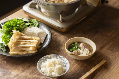 ごはんとおいしい鴨鍋セット