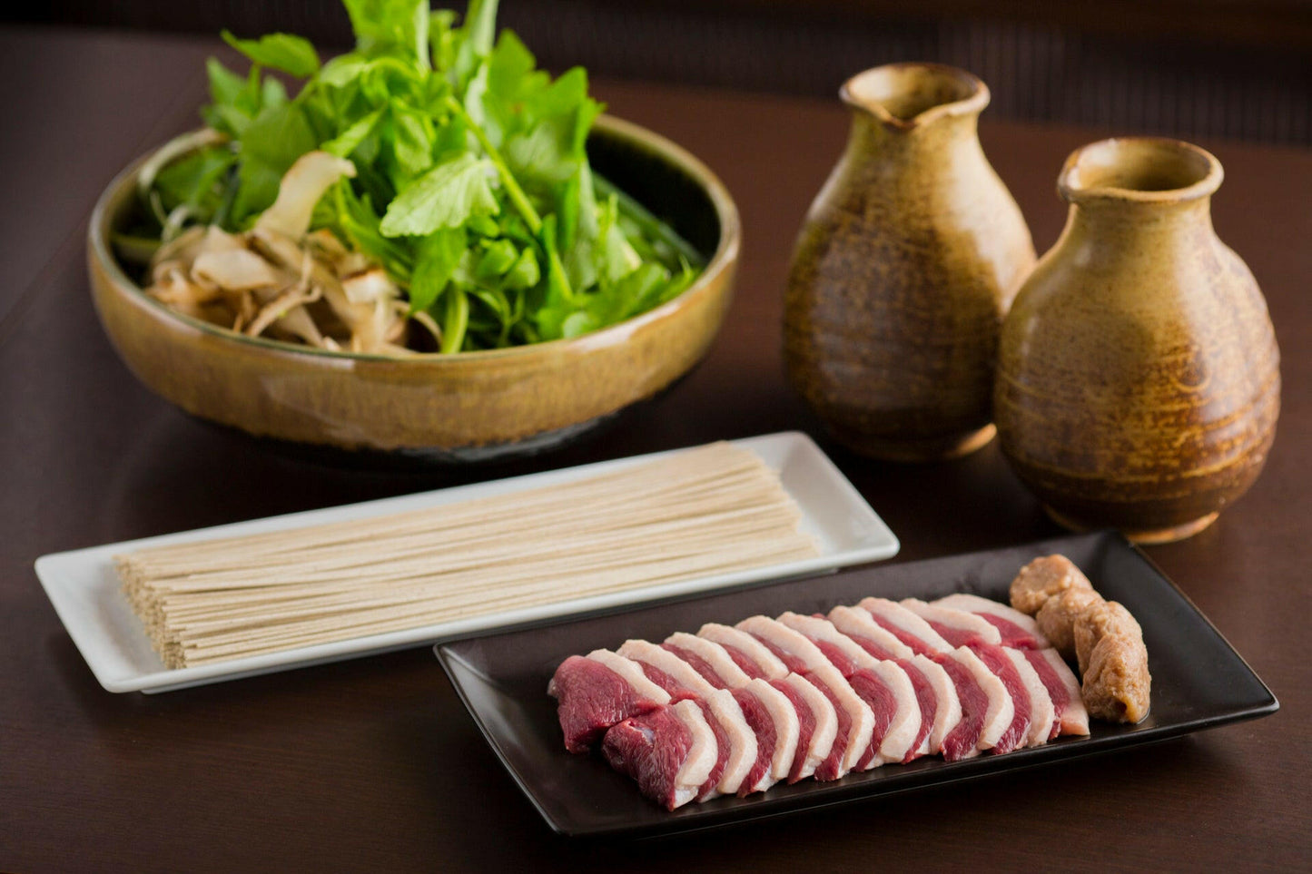 河内鴨のお鍋セット野菜あり｜鴨鍋の藤乃